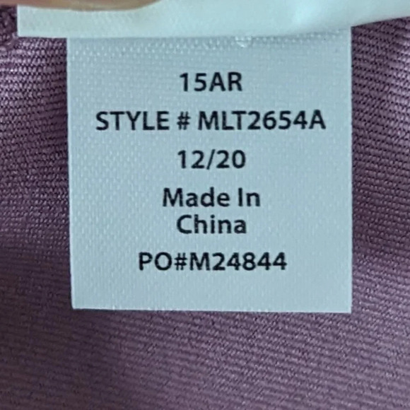 Marika Activewear Athleisure Tank Top Size Medium in Purple - Picture 8 of 12